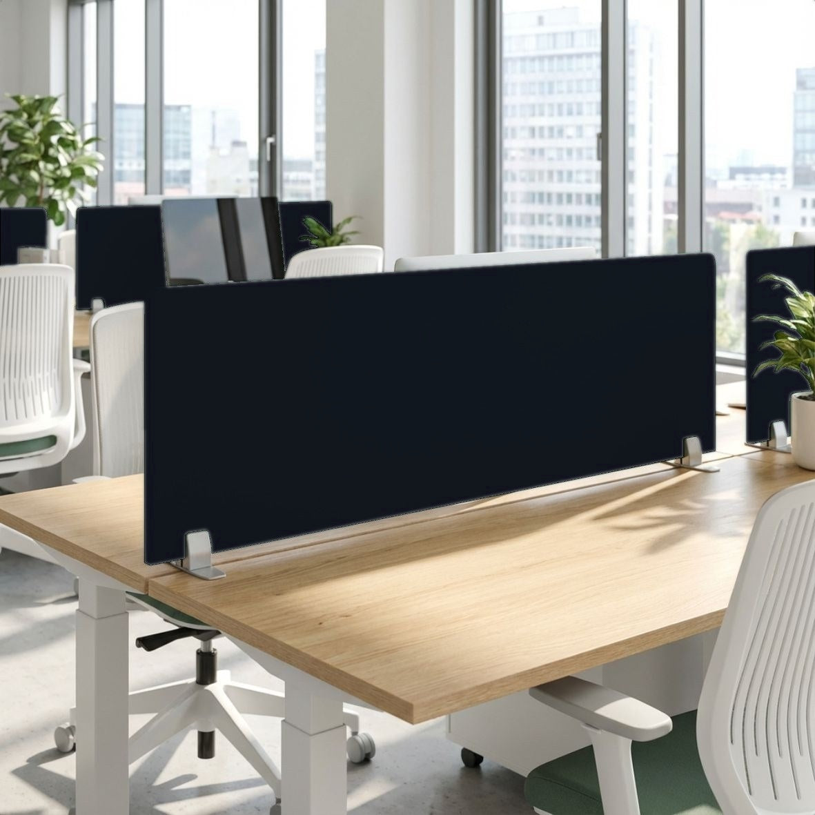 Acoustic Desk Screens 12mm – Ocean Green Acoustics