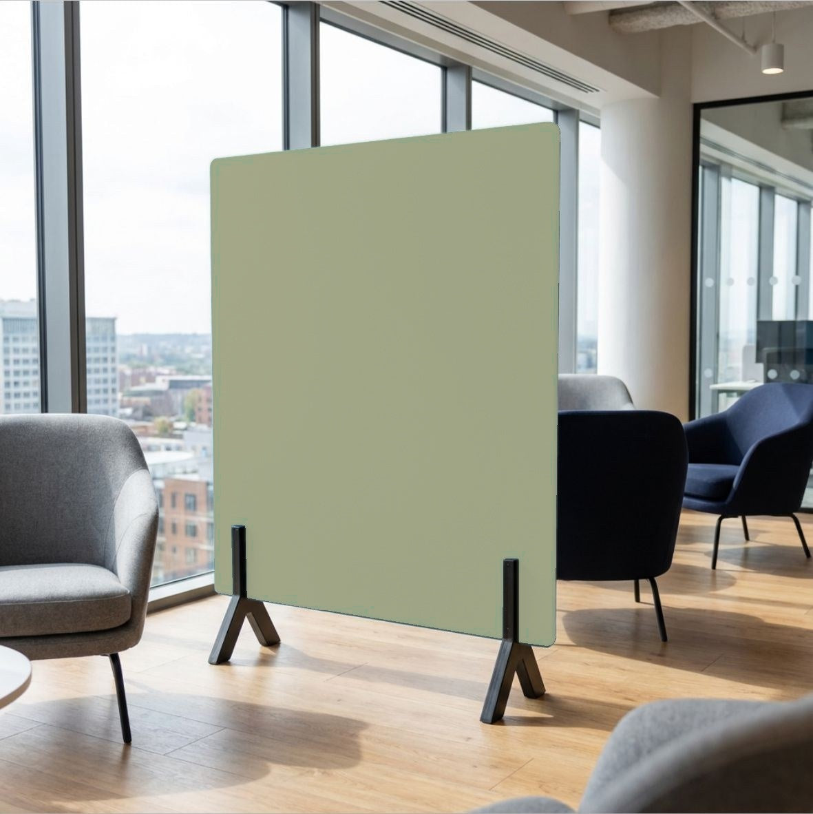 Floorstanding screen Tea Green OG31
