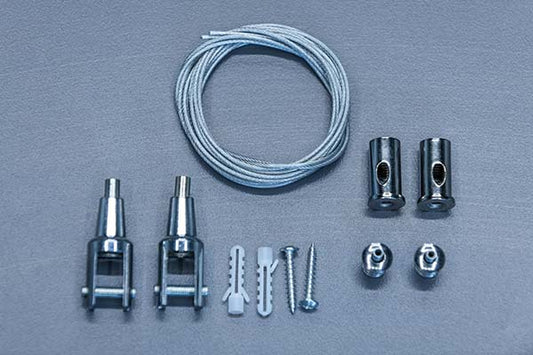 Ceiling 12mm Hanging Screen Wires x2