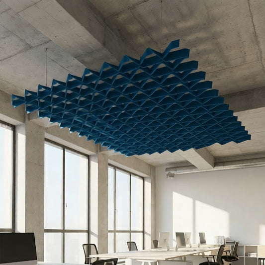 Ocean Puzzle Acoustic Ceiling Baffle