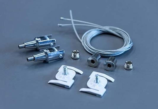 T-Bar False Ceiling 12mm Hanging Screen Wires x2