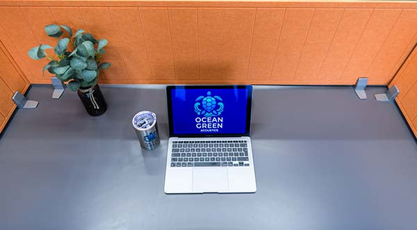 Decorative Acoustic Desk Screens 12mm