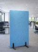 Floorstanding 42mm Acoustic Office Screens with wooden legs