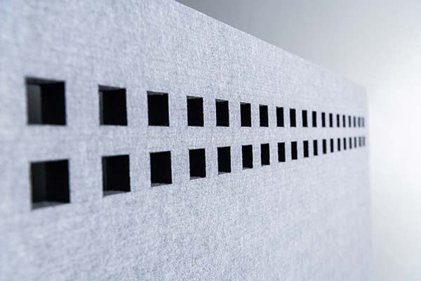 Polka Square Freestanding Office Screen