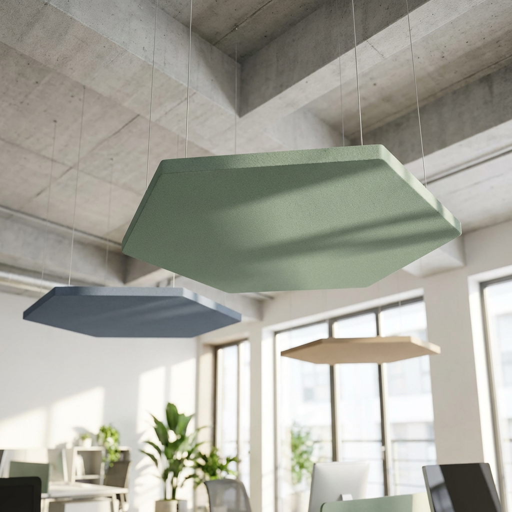 Ocean Hexagon Ceiling Raft 24mm