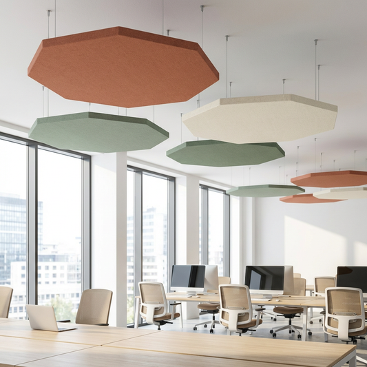 Hexagonal Rafts Water Ceiling Rafts – Ocean Green Acoustics