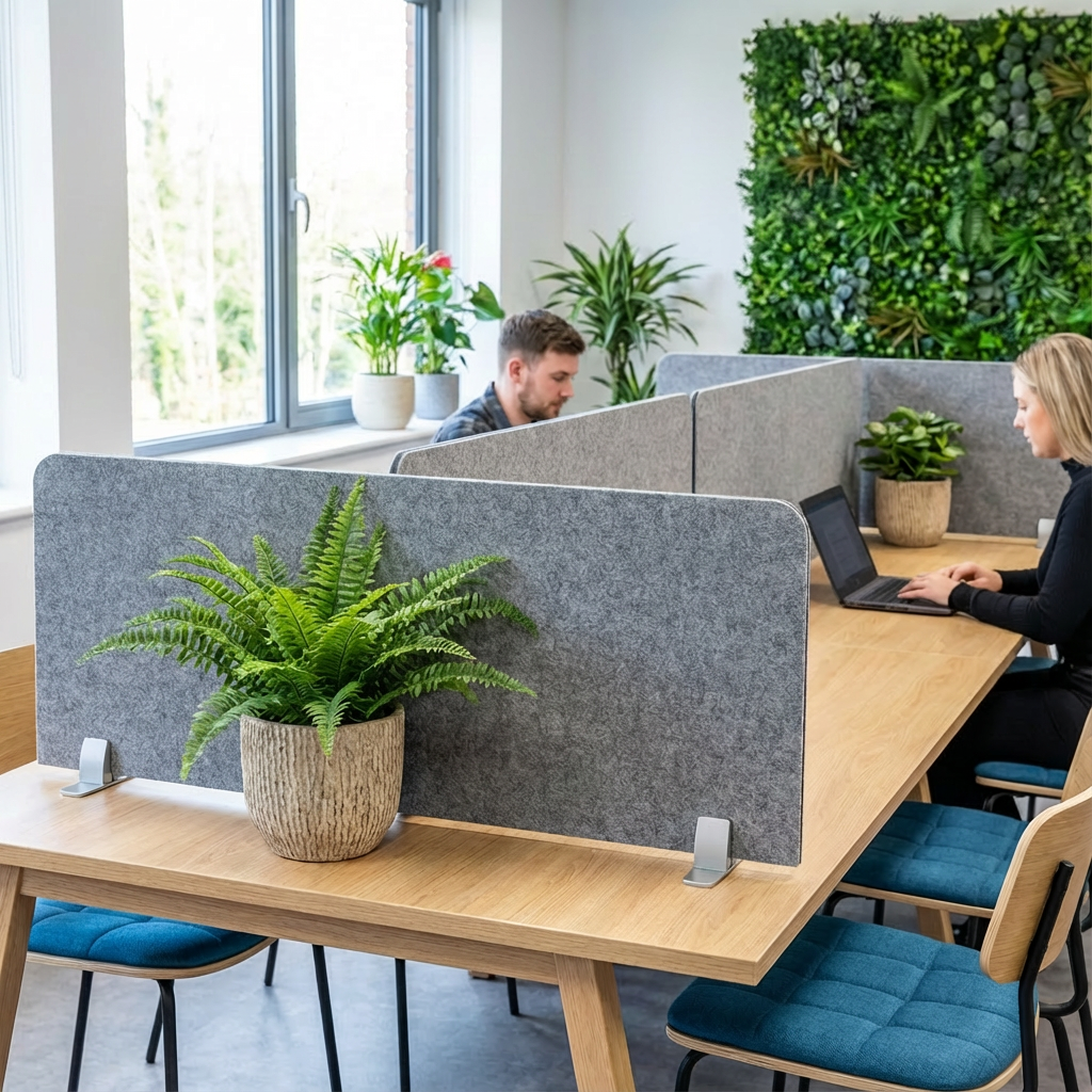 Acoustic Desk Screens 24mm