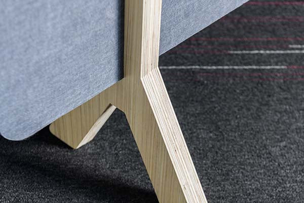 Polka Square Freestanding Office Screen