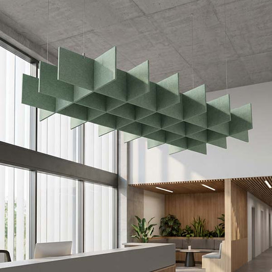 Arctic Honeycomb Acoustic Ceiling Baffle
