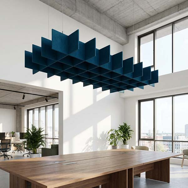 Arctic Honeycomb Acoustic Ceiling Baffle