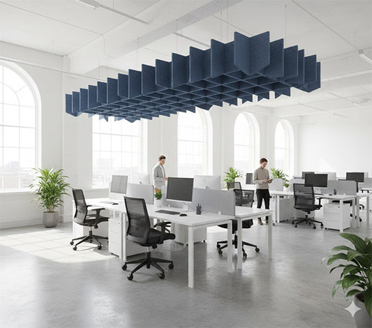 Arctic Lattice Acoustic Ceiling Baffle