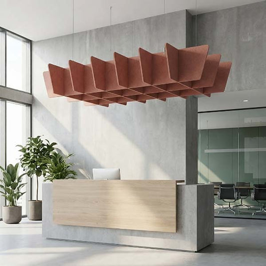 Arctic Mesh Acoustic Ceiling Baffle