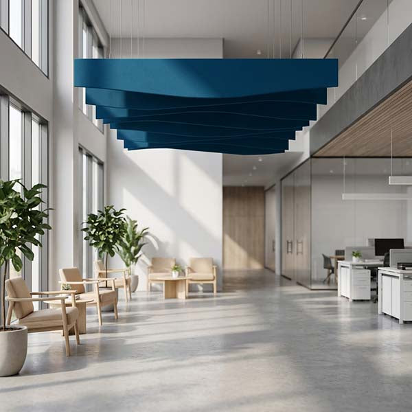 Ocean Curve Acoustic Ceiling Baffle
