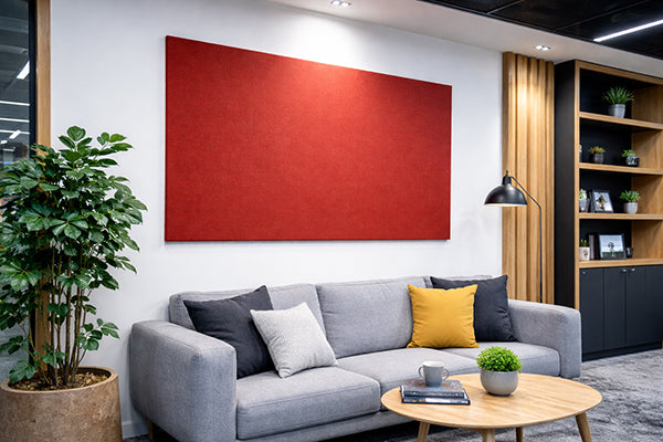 Ocean Green Polycolour FR® Acoustic Panels 24mm Square Edge