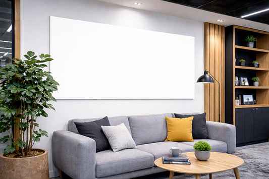 Ocean Green Polycolour FR® Acoustic White 2.8 Panel 12mm Square Edge