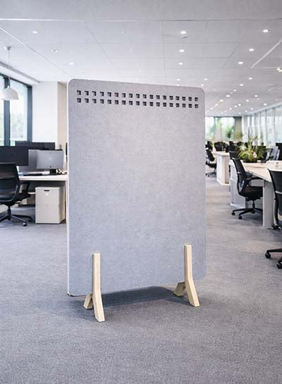 Polka Square Freestanding Office Screen