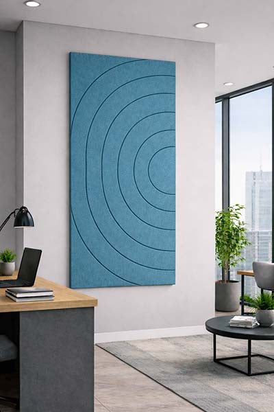 Patterned Acoustic Wall Panels - Ripple